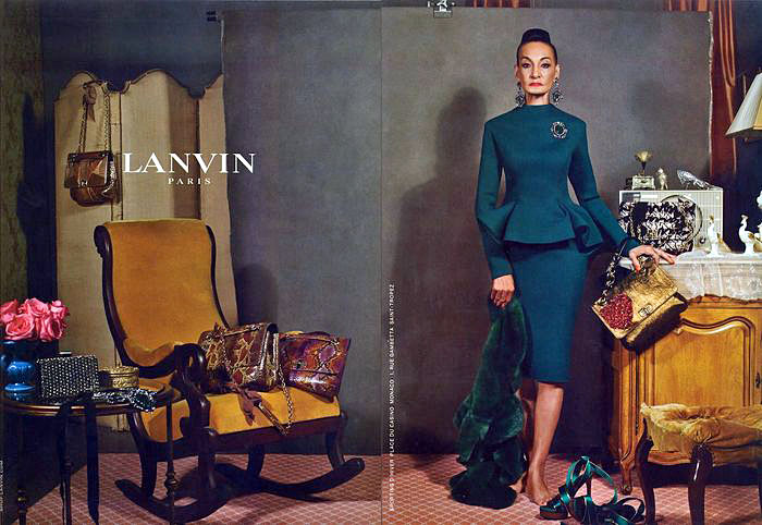 One for the Ages 82 year old Jacquie Tajah Murdock in Lanvin's Fall Winter 2012 Campaign-Real-People-Beauty-And-The-Beat-Blog